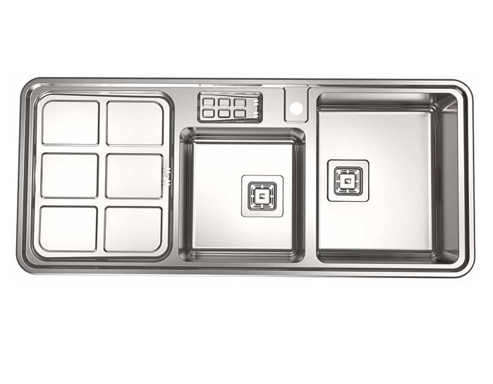 سینک توکار کد 855 استیل البرز