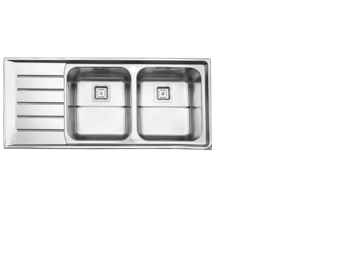 سینک ظرفشویی استیل البرز مدل 735 توکار