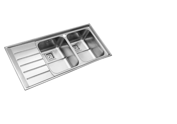 سینک ظرفشویی استیل البرز مدل 735 توکار