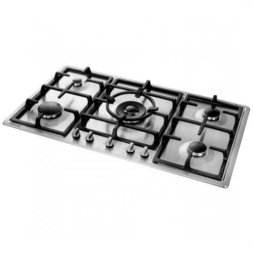 اجاق گاز رومیزی پنج شعله مدل S-5902 استیل البرز