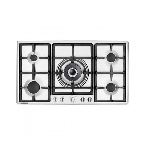 اجاق گاز رومیزی پنج شعله مدل S-5902 استیل البرز