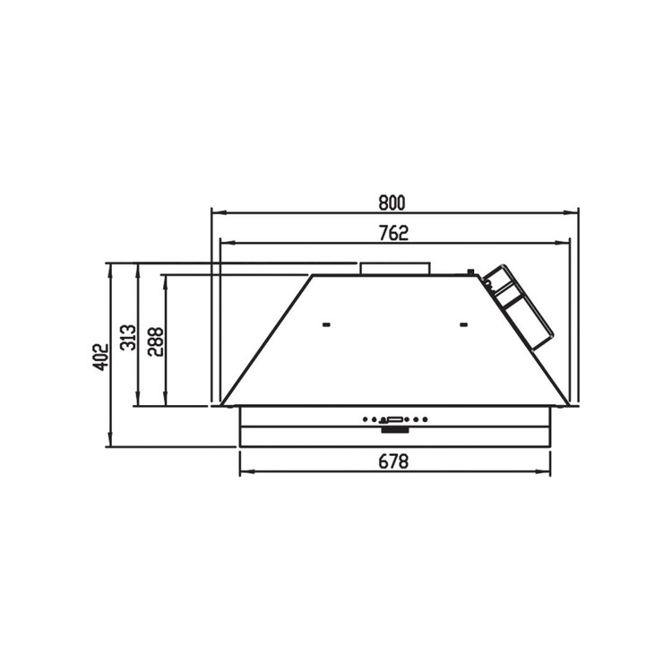 هود مدل SA-510B استیل البرز