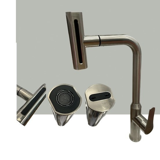 شیر ظرفشویی 4 حالته 360 درجه شاوری