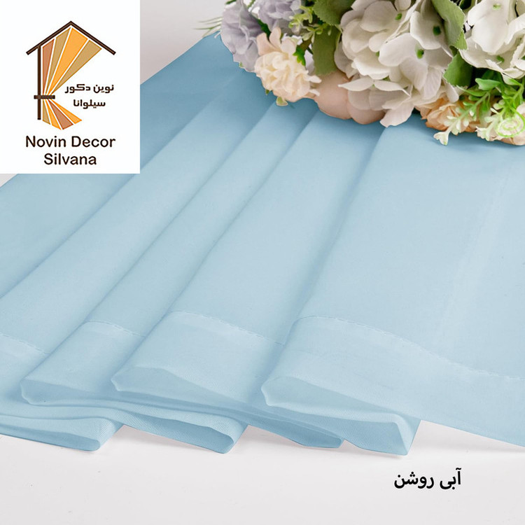 پرده درجه یک مدل حریر ساده NY14 سایز 280x100 سانتیمتر